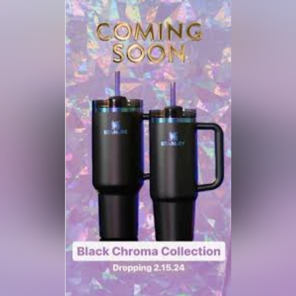 ***SOLD*** THE BLACK CHROMA QUENCHER H2.0 FLOWSTATE™ TUMBLER | 40 OZ - Picture 3 of 5